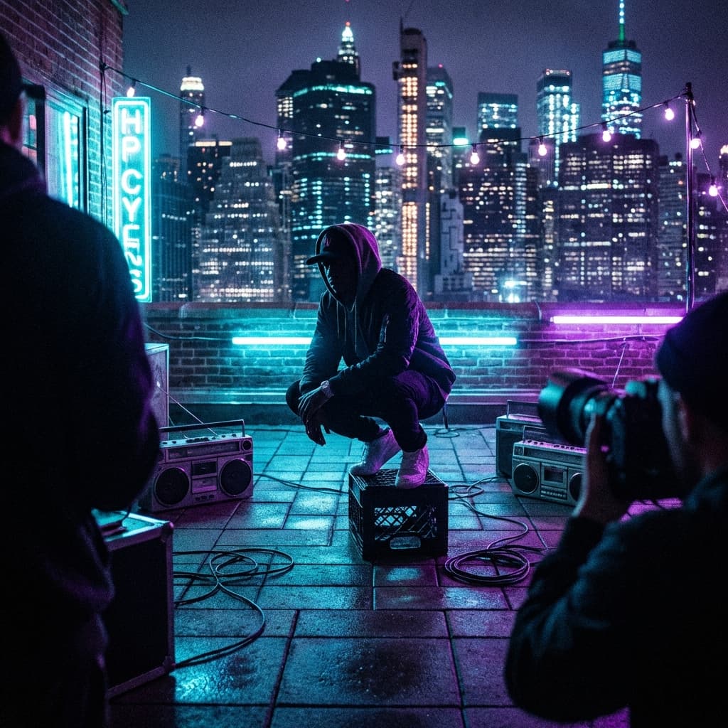 Brooklyn rooftop session