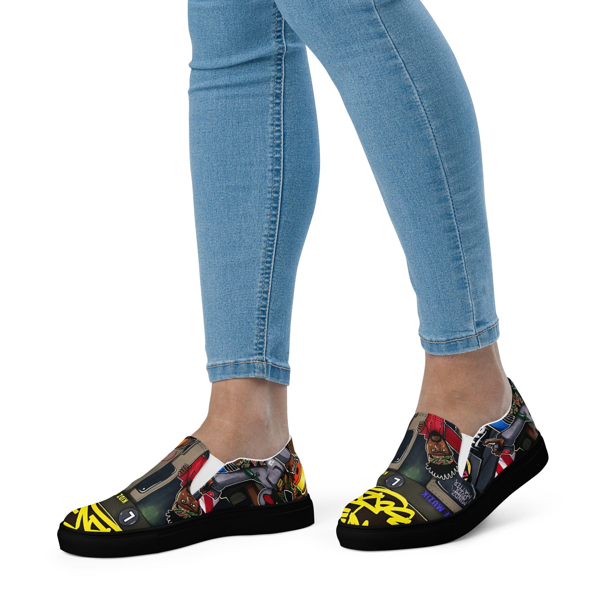 Women’s Slip-on Knowledge Born  Canvas Shoes