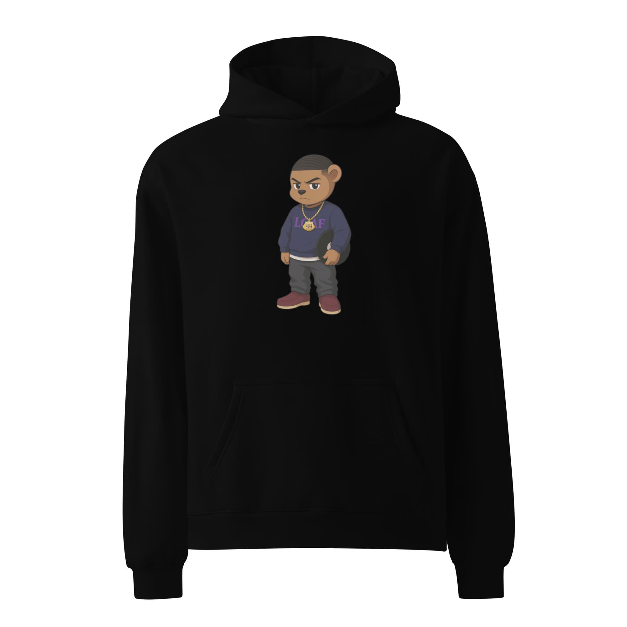 Loaf Bear Unisex Oversized Hoodie