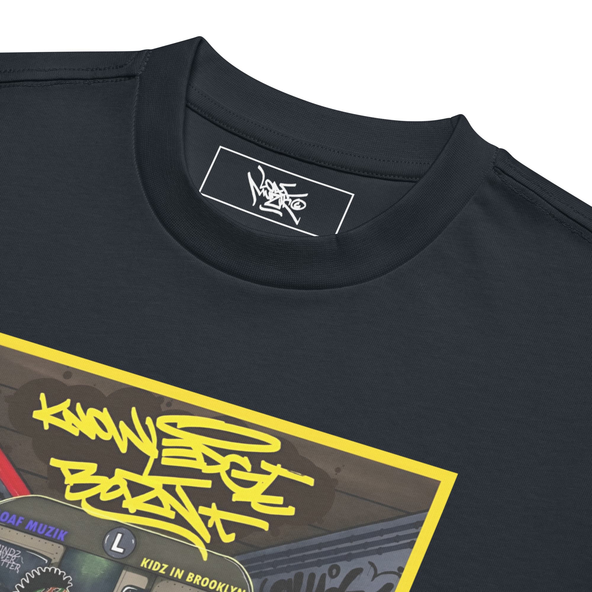 Knowledge Born box tee