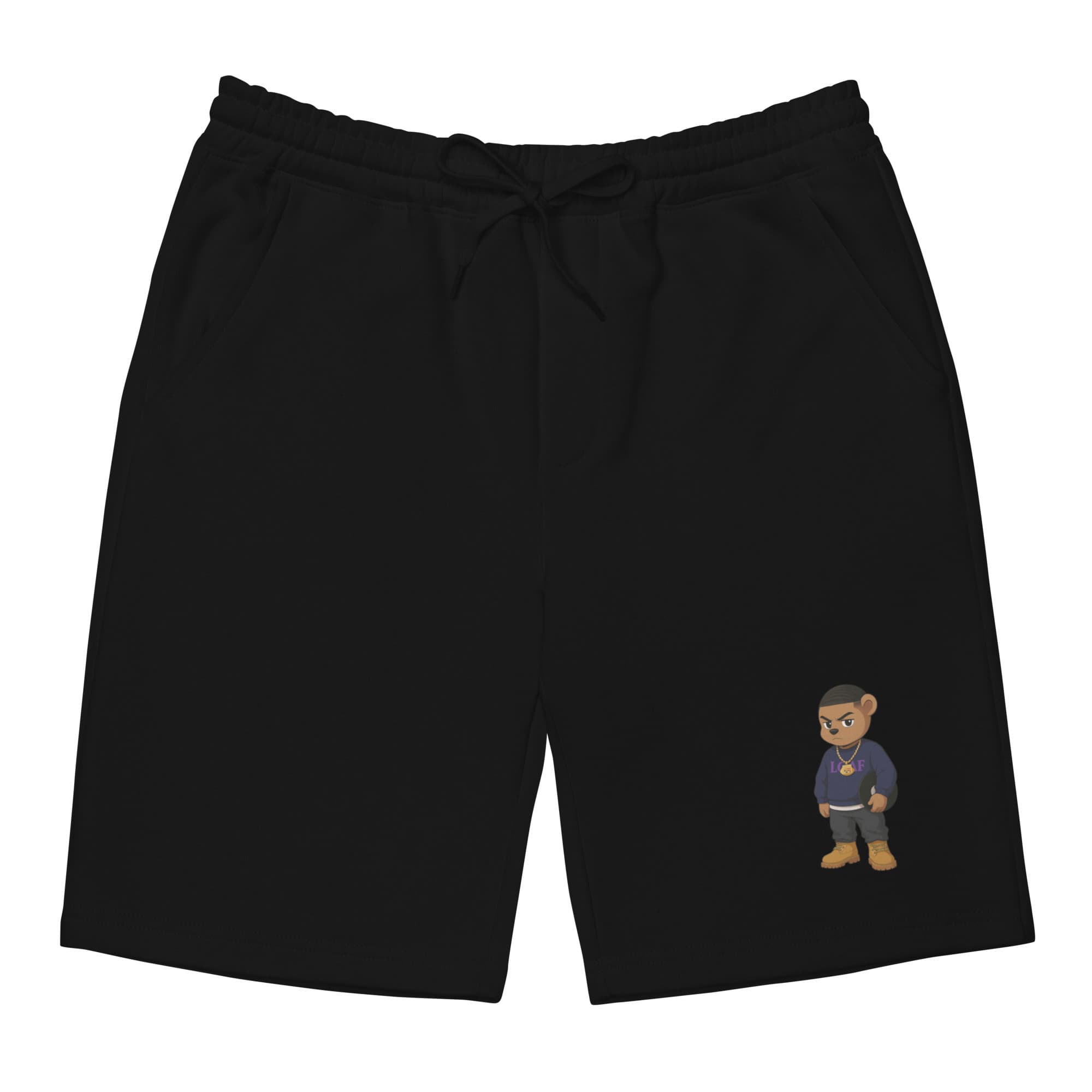 Loaf Bear Men's Fleece Shorts