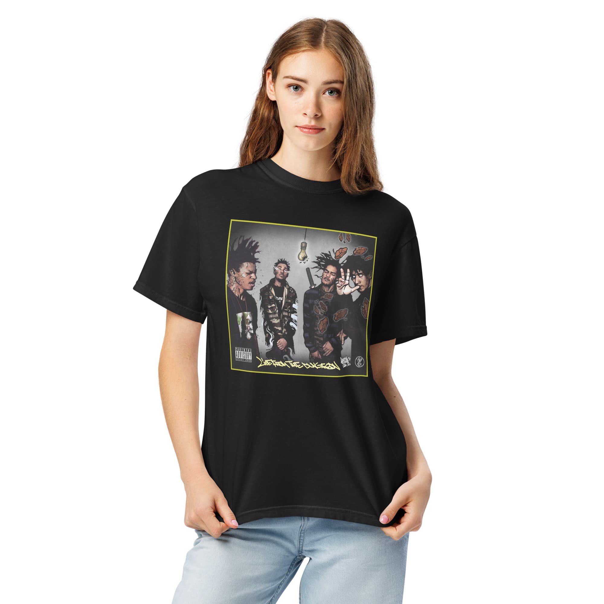Live from the Dungeon heavyweight t-shirt